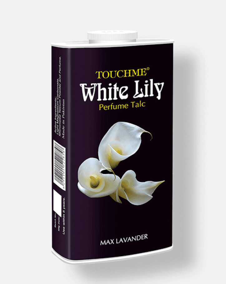 White Lily Talcum Powder